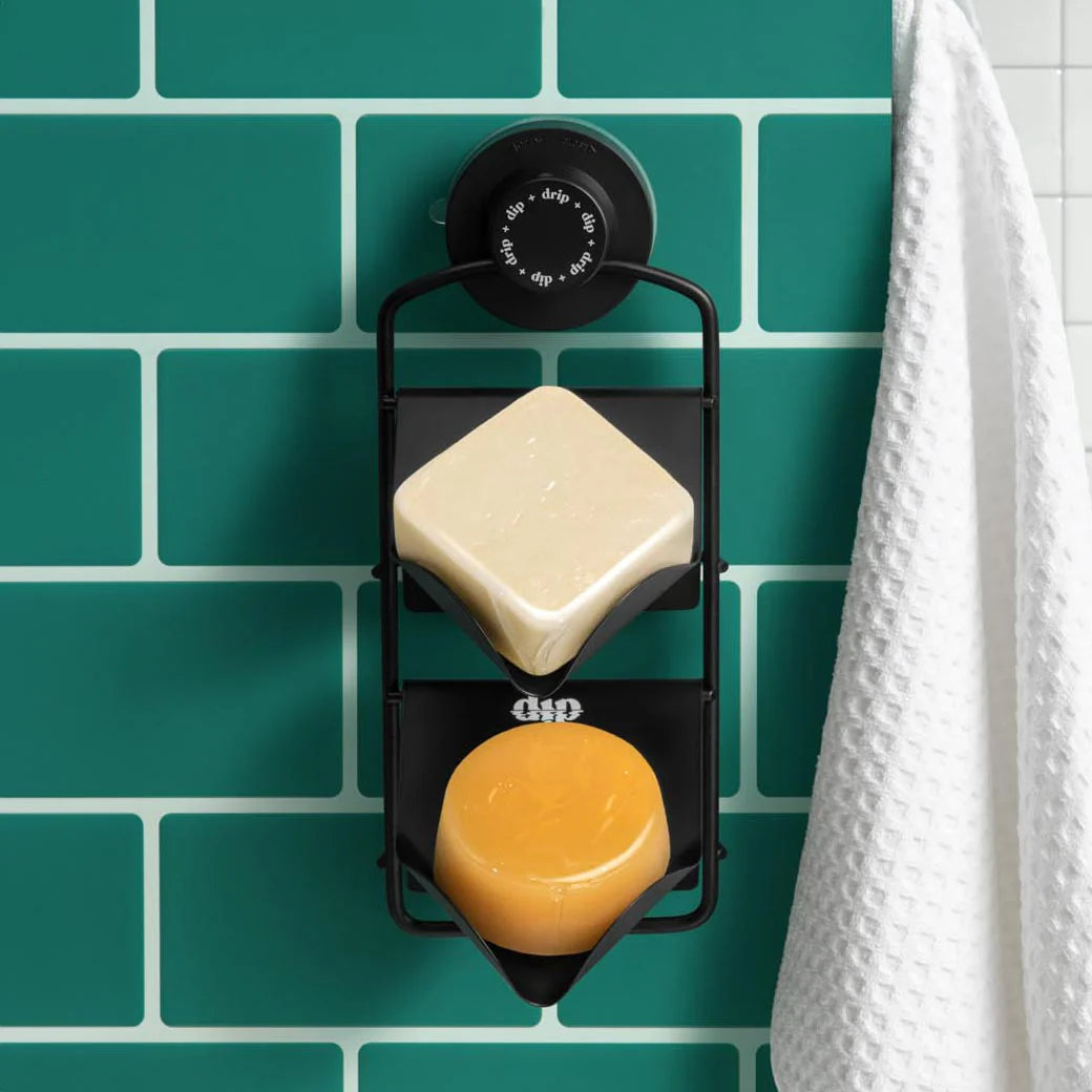 Bundle and Save: Dip Shower Rack w/ Black Life Preserver Stands
