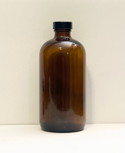 Amber Glass Bottles *cap tops