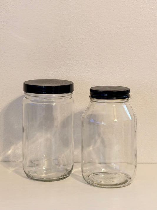 Clear Glass Jars